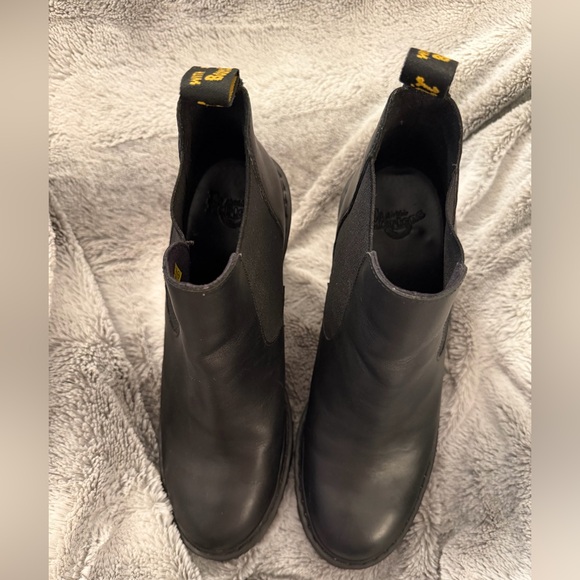 Dr. Martens Black Heeled Chelsea Boots - Picture 10 of 14